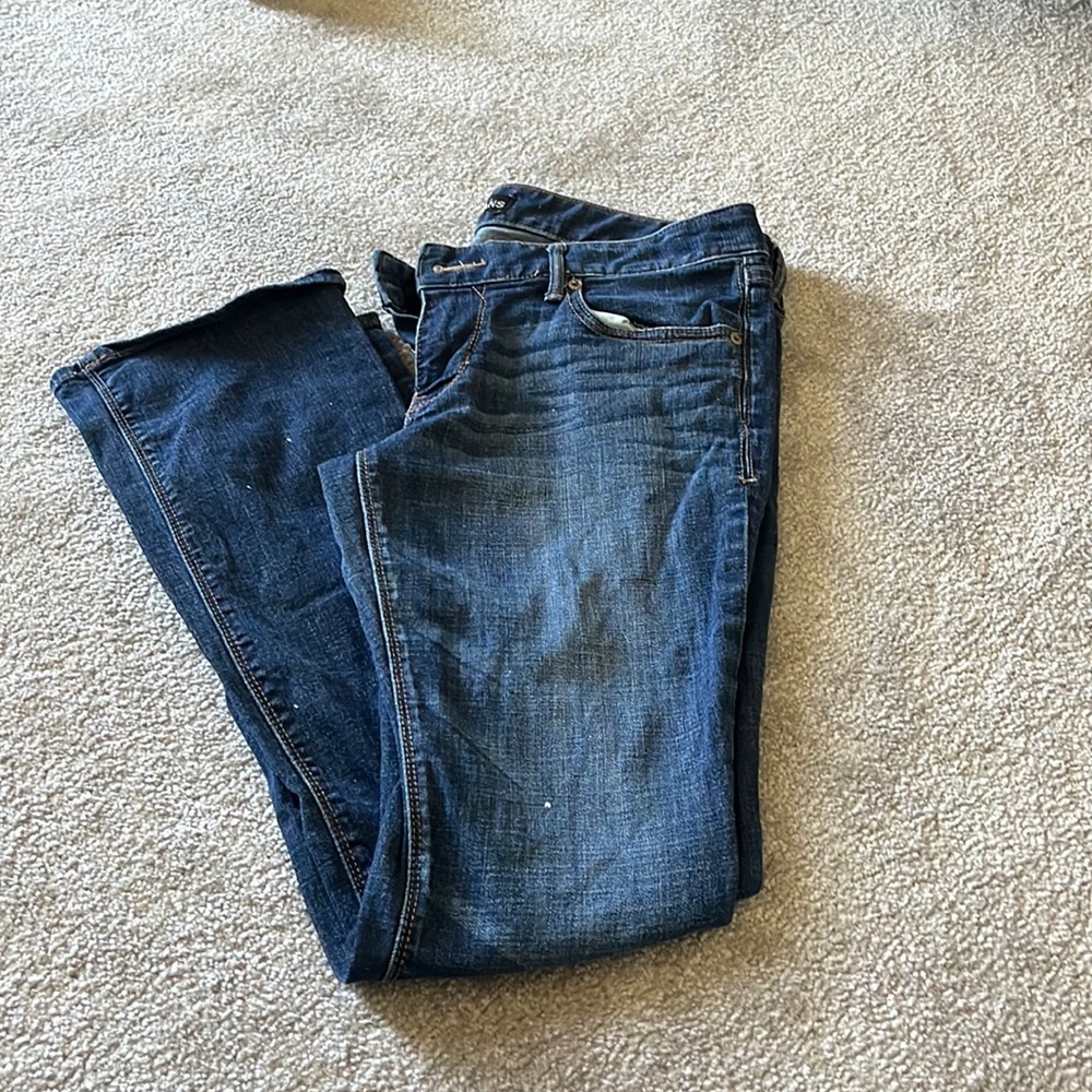 Express Jeans- Stella Barely Boot- low rise